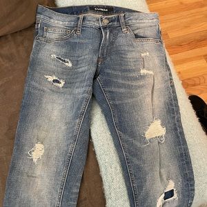 Express Medium Wash Jeans, 29x32